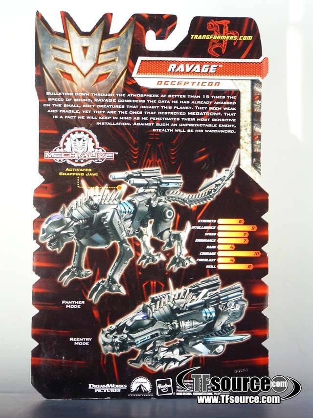Deluxe Class Ravage | Transformers 2 ROTF Revenge of the Fallen
