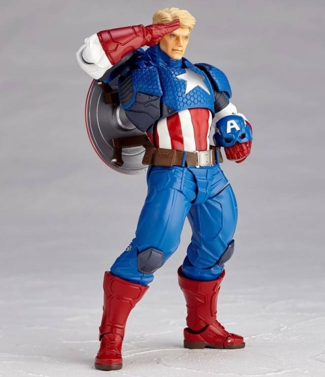 No. 007 Captain America | Marvel Revoltech Amazing Yamaguchi