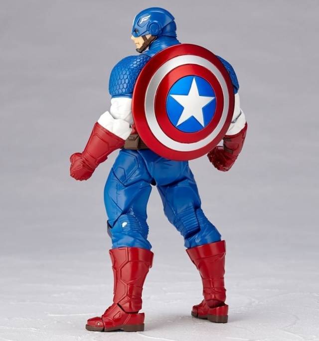No. 007 Captain America | Marvel Revoltech Amazing Yamaguchi
