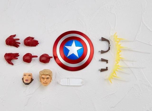 No. 007 Captain America | Marvel Revoltech Amazing Yamaguchi