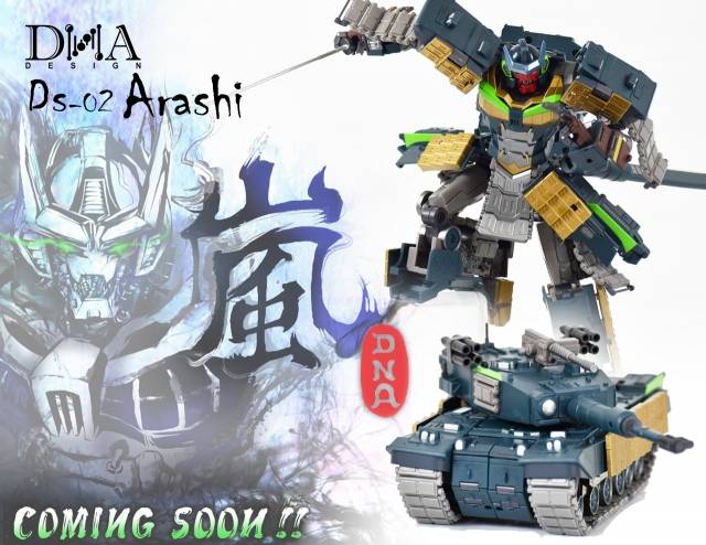 DS-02 Arashi | DNA Design