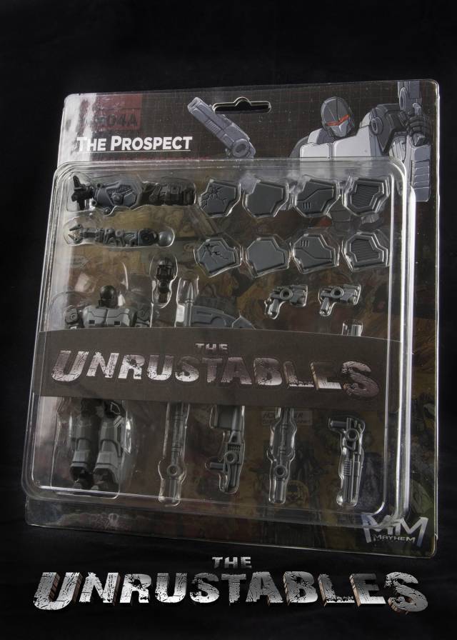 MM04A The Prospect Accesory Pack Black Version | The Unrustables Cybertech Series | Mayhem Mechanics