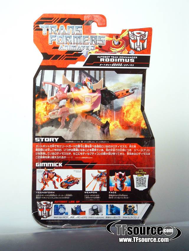 TA33 Rodimus | Japanese Transformers Animated