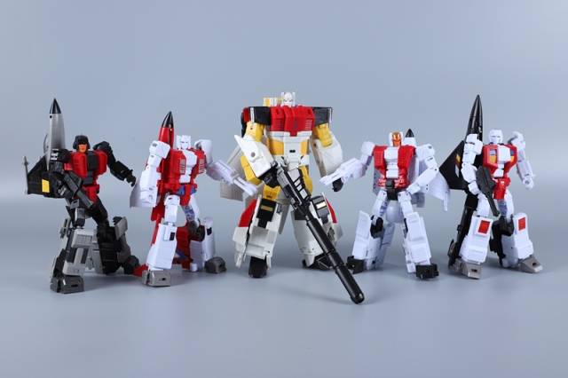 JJ-02 Jet Commander Combiner Set of 5 | Jujiang