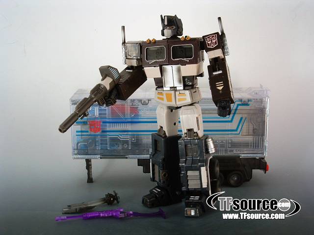 MP-04S Convoy Sleep Mode and Trailer Complete Version | Transformers Masterpiece