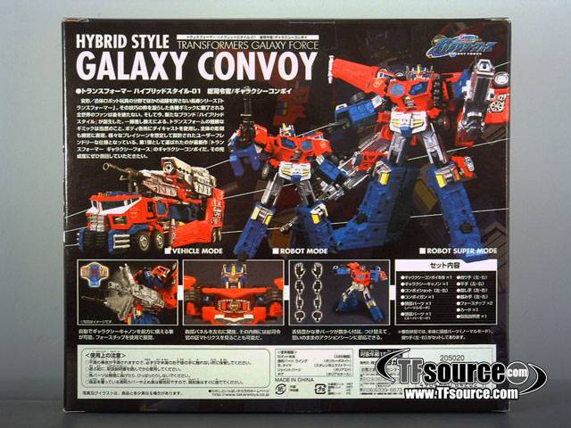 THS-01 Galaxy Convoy | Transformers Hybrid Style