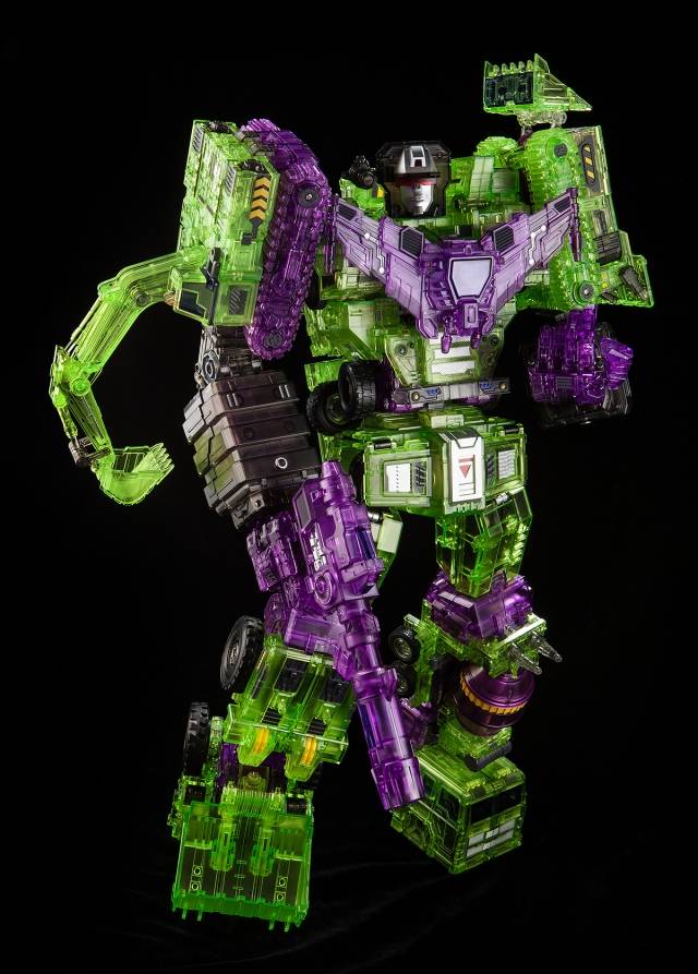 TW-C07C Clear Constructor Full Set of 6 Figures | Toyworld