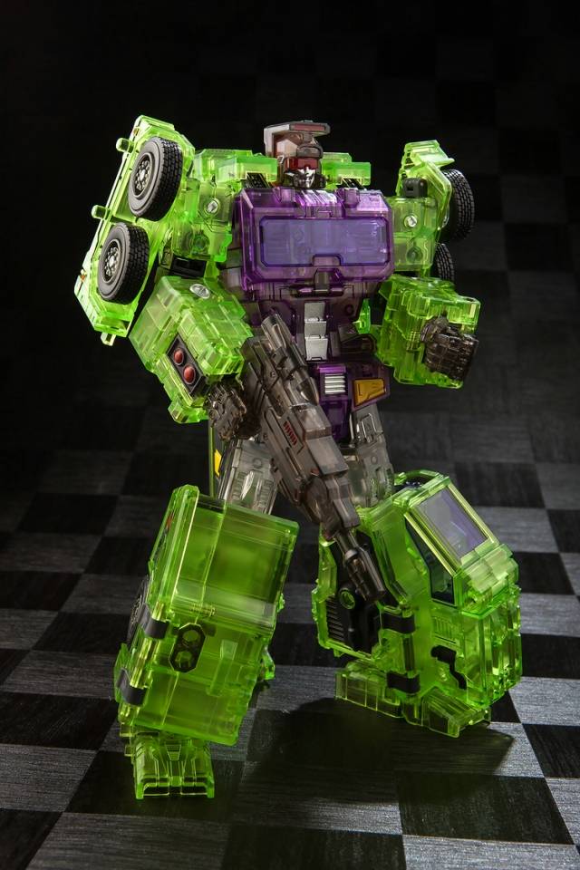 TW-C07C Clear Constructor Full Set of 6 Figures | Toyworld