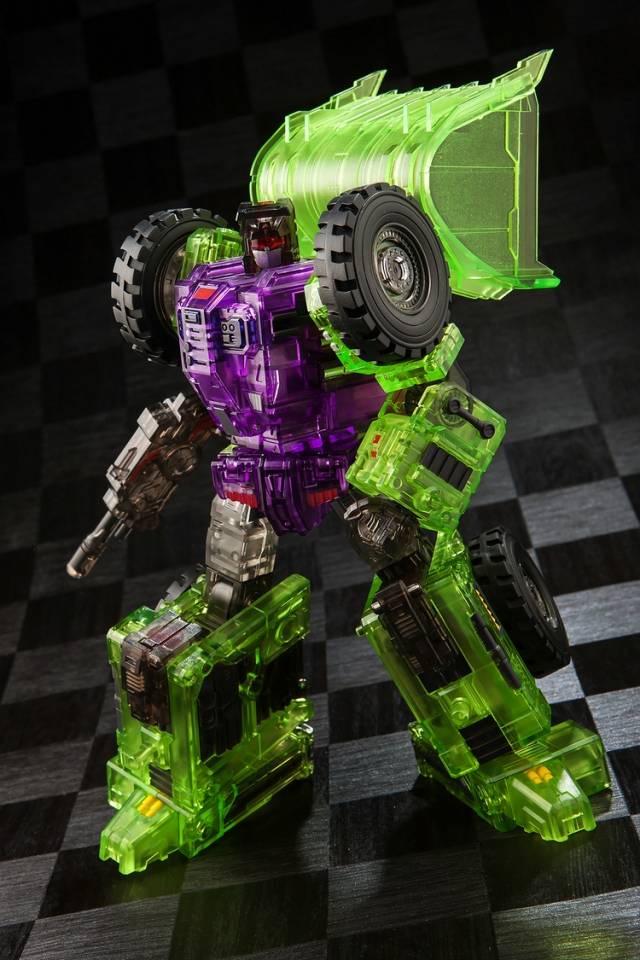 TW-C07C Clear Constructor Full Set of 6 Figures | Toyworld