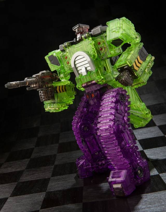 TW-C07C Clear Constructor Full Set of 6 Figures | Toyworld