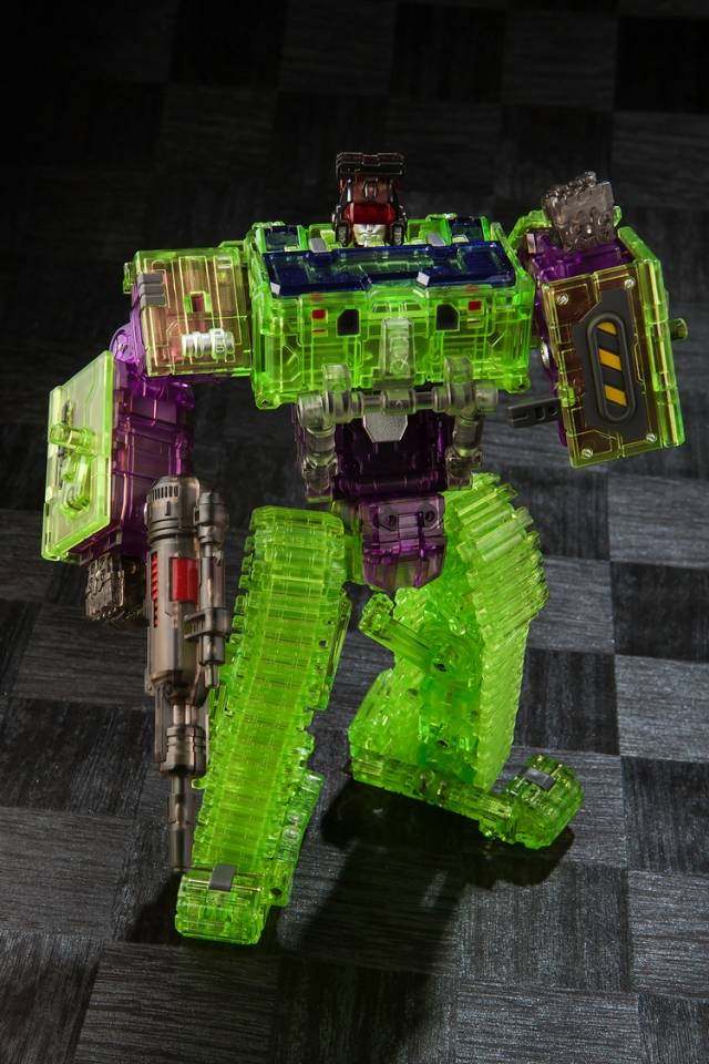 TW-C07C Clear Constructor Full Set of 6 Figures | Toyworld