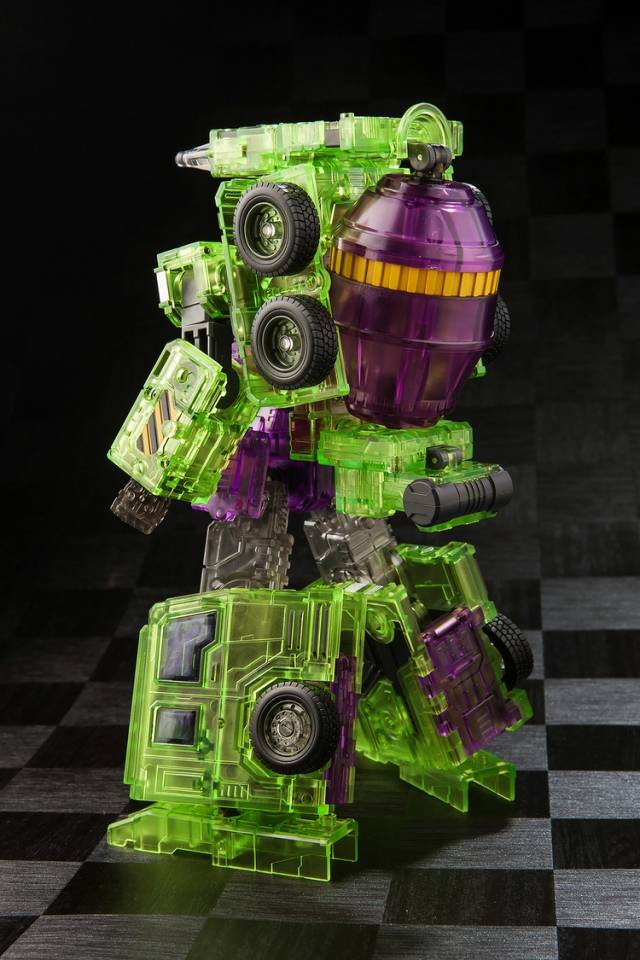 TW-C07C Clear Constructor Full Set of 6 Figures | Toyworld