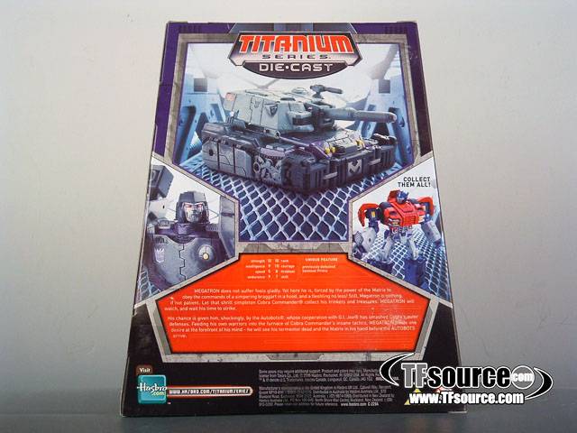 Megatron | Transformers Titanium Cybetron Heroes