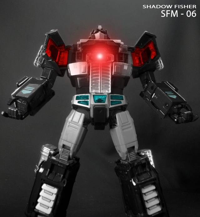 SFM06 Upgrade Kit for Masterpiece Mp-10B Black Convoy | Shadow Fisher