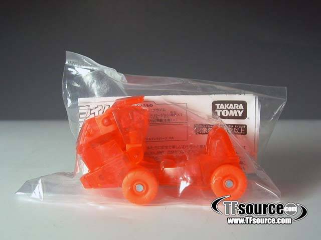 Red Optimus Prime Clear Version Exclusive | Transformers Animated