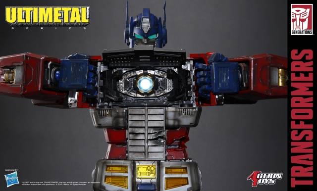 UM-01B Optimus Prime Battle Damaged Version 17-inch Figure | Transformers Ultimetal
