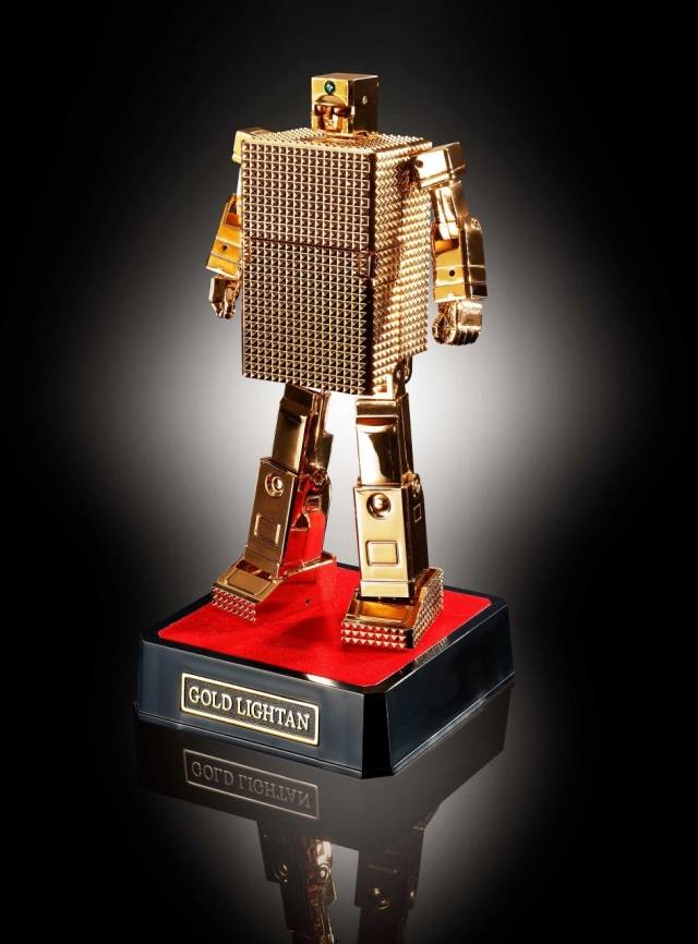 GX-32R Gold Lightan 24-Karat Gold Plating Version Soul of Chogokin | Bandai Tamashii Nations