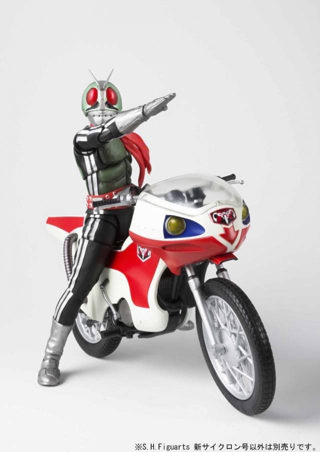 Kamen Rider Neo Cyclone Shinkocchou Seihou S.H. Figuarts | Bandai Tamashii Nations | Kamen rider