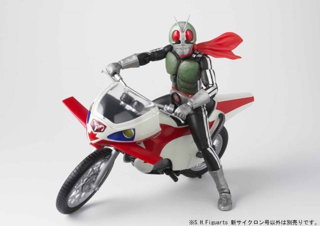 Kamen Rider Neo Cyclone Shinkocchou Seihou S.H. Figuarts | Bandai Tamashii Nations | Kamen rider