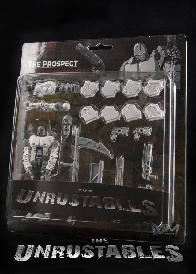 MM04A The Prospect Accesory Pack White Version | The Unrustables Cybertech Series | Mayhem Mechanics