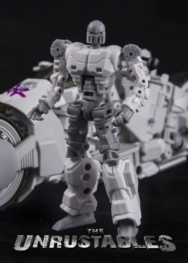 MM04A The Prospect Accesory Pack White Version | The Unrustables Cybertech Series | Mayhem Mechanics
