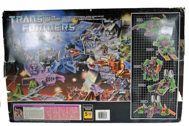 Scorponok Headmaster Vintage Transformers G1