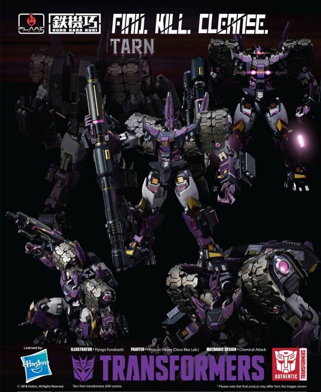 02 Tarn | Transformers Kuro Kara Kuri | Flame Toys