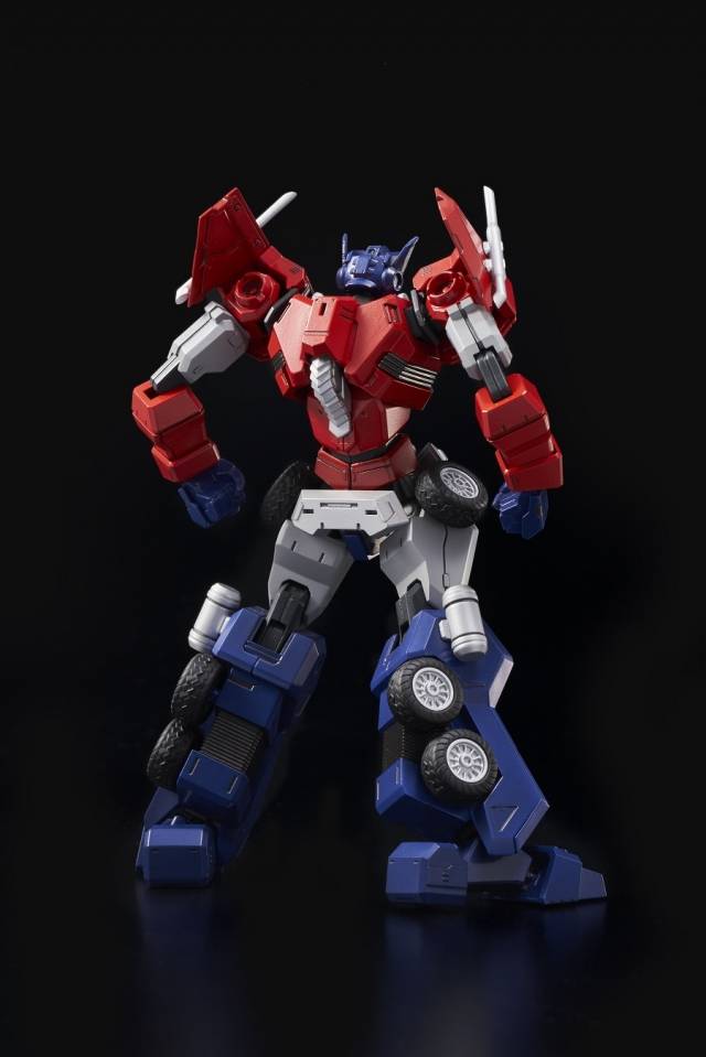 01 Optimus Prime Attack Mode Model Kit | Transformers Furai Model | Flame Toys