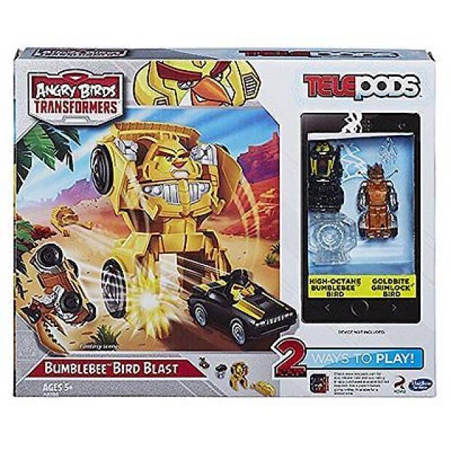 Bumblebee Bird Blast Launcher Playset | Transformers Angry Birds Telepods