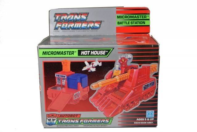 Hot House Micromasters Vintage Transformers G1