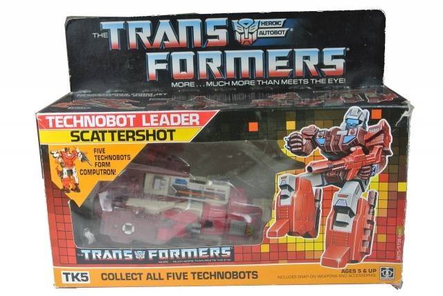 Scattershot Combiner Vintage Transformers G1
