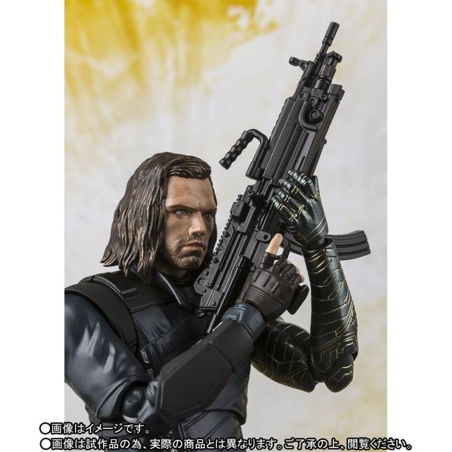 Bucky and Tamashii Effect Impact S.H. Figuarts | Bandai Tamashii Nations | Marvel