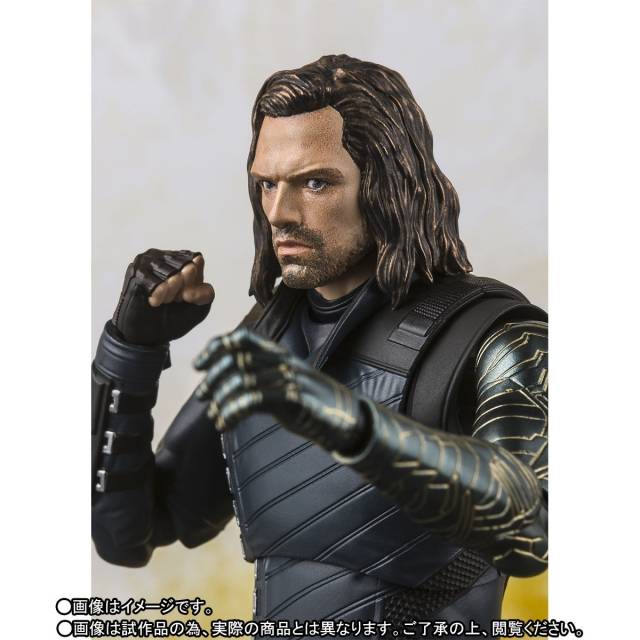 Bucky and Tamashii Effect Impact S.H. Figuarts | Bandai Tamashii Nations | Marvel