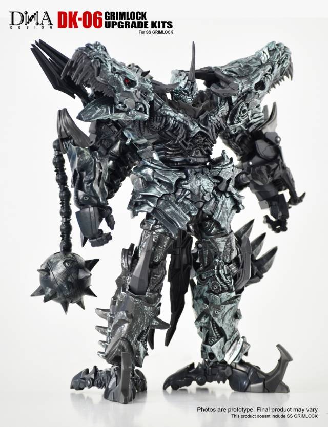 DK-06 Upgrade Kit for Transformers Studio Series 07 Leader Class Grimlock | Dna Design | Upgrade Kit