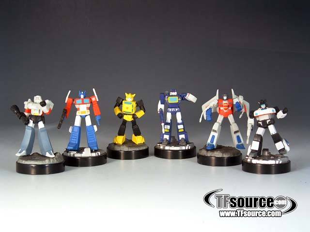 Bottle Cap Collection Set of 6 | Transformers Kabaya Candy Kit