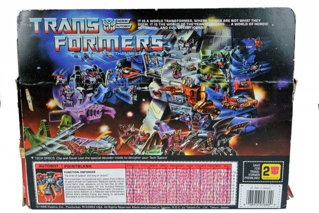 Pointblank Targetmaster Vintage Transformers G1