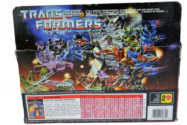 Crosshairs Targetmaster Vintage Transformers G1