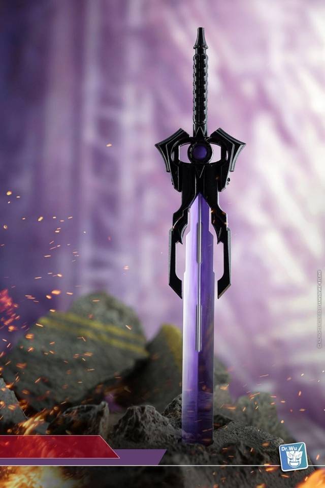 DW-P35 Recast Purple Sword | Dr. Wu | Upgrade Kit