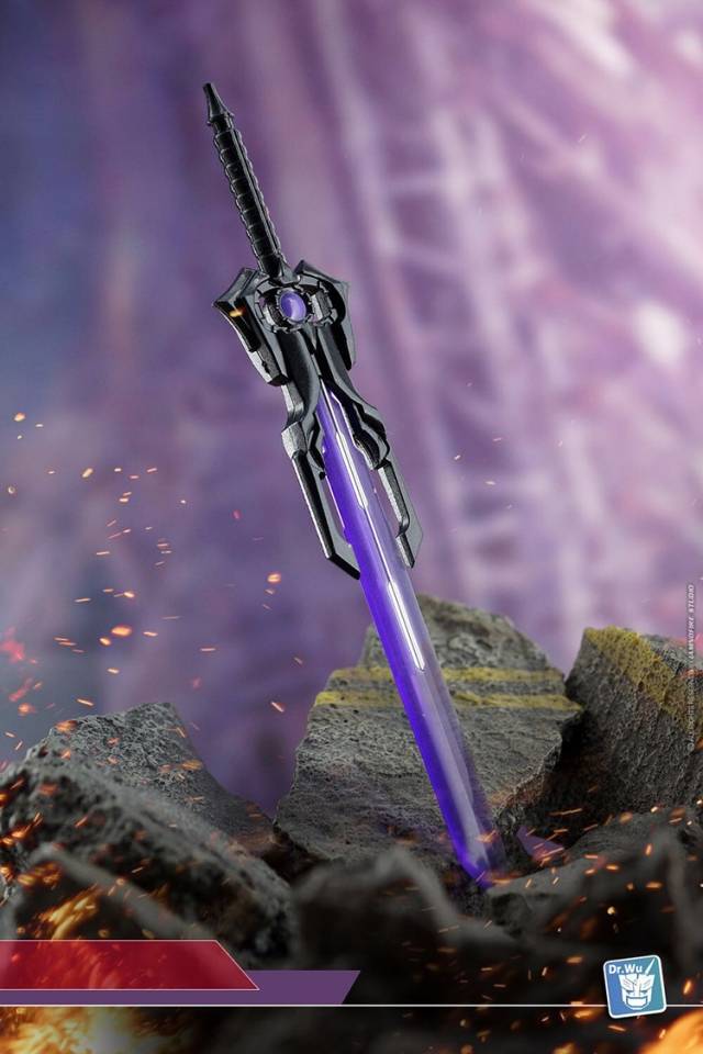 DW-P35 Recast Purple Sword | Dr. Wu | Upgrade Kit