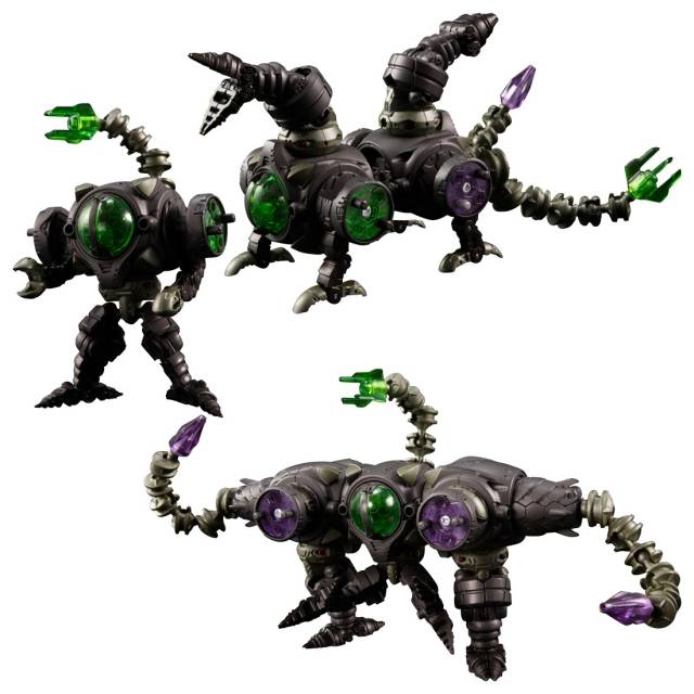 DA-26 Waruder Suit Dark Cathode Type Set of 2 | Diaclone Reboot