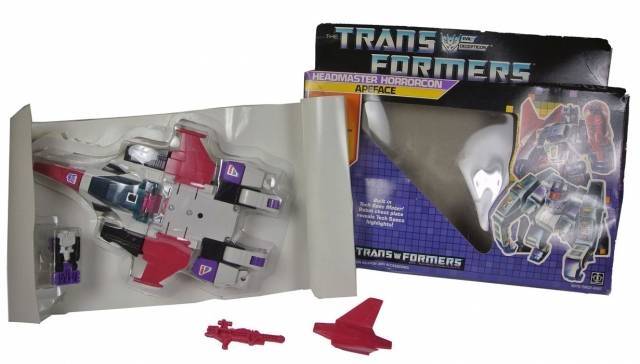 Apeface Headmaster Vintage Transformers G1