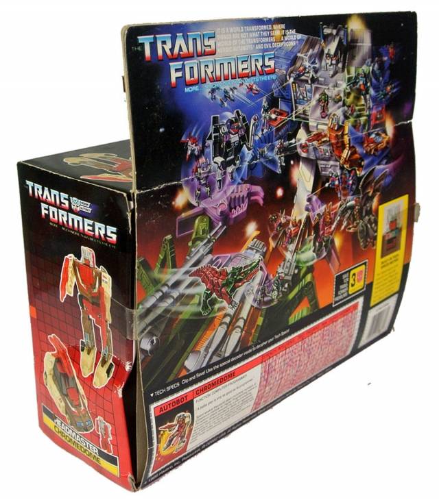 Chromedome and Stylor Headmaster Vintage Transformers G1