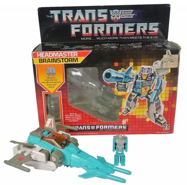 Brainstorm Headmaster Vintage Transformers G1