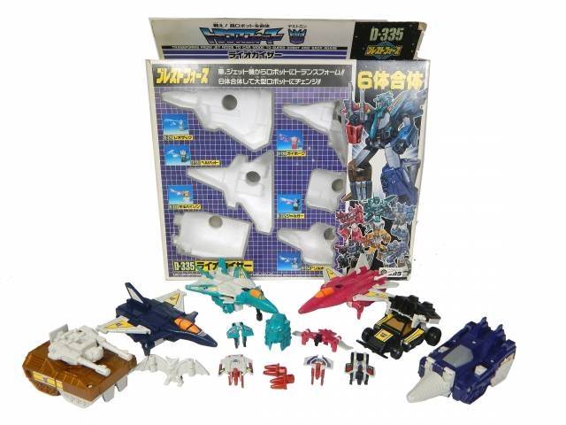 D-335 Liokaiser Giftset Combiner | Vintage Japanese G1 Transformers