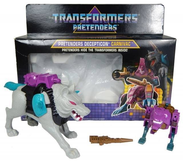 Carnivac Pretender Vintage Transformers G1