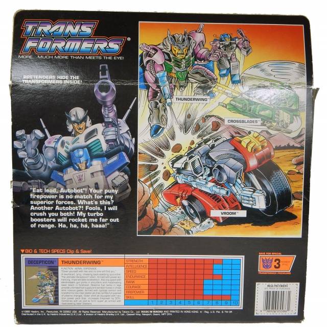 Thunderwing Pretender Vintage Transformers G1
