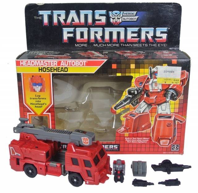 Hosehead Headmaster Vintage Transformers G1