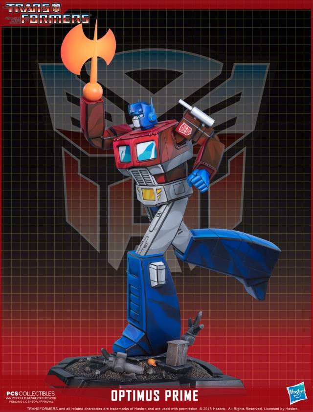 Optimus Prime Statue Classic Scale | Transformers G1 Generation One