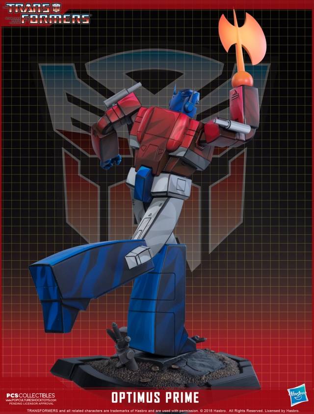 Optimus Prime Statue Classic Scale | Transformers G1 Generation One