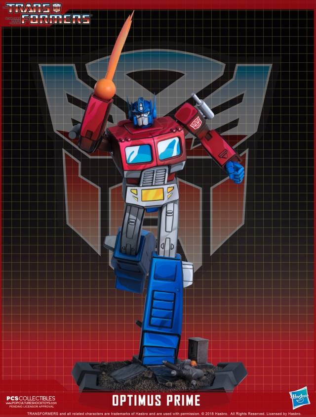 Optimus Prime Statue Classic Scale | Transformers G1 Generation One